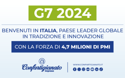 Confartigianato da’ il benvenuto ai g7