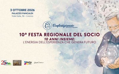 La decima Festa del Socio ANAP Toscana si terrà a livorno il 3 ottobre. in programma un convegno sulla prevenzione delle fragilita’